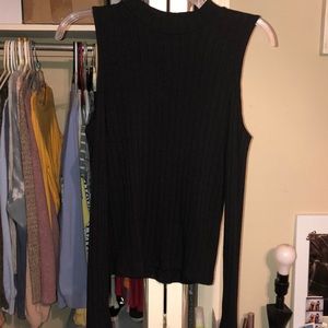 Cold shoulder American eagle sweater